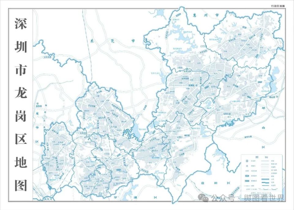 “深圳城市最新版图”